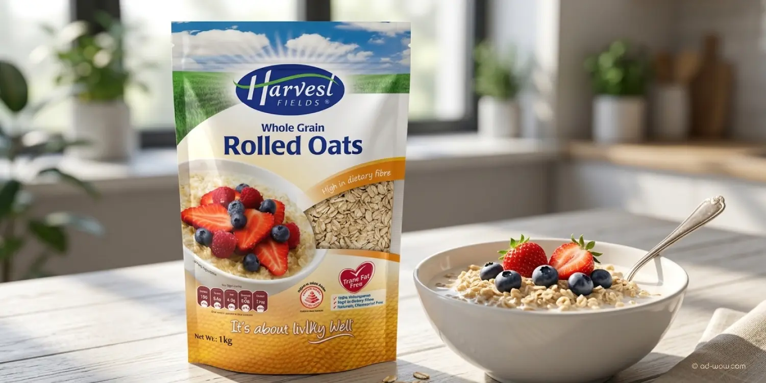 rolled oats design in singapore